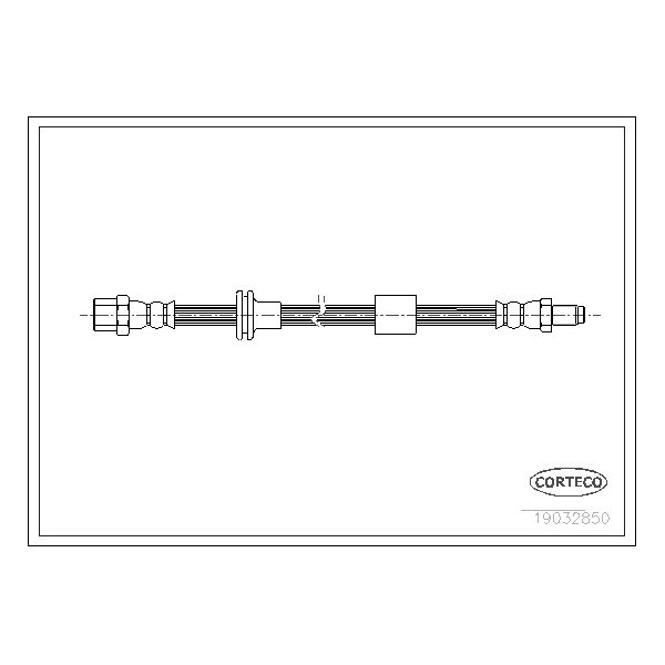 Corteco Brake Hose, 19032850 19032850 - main